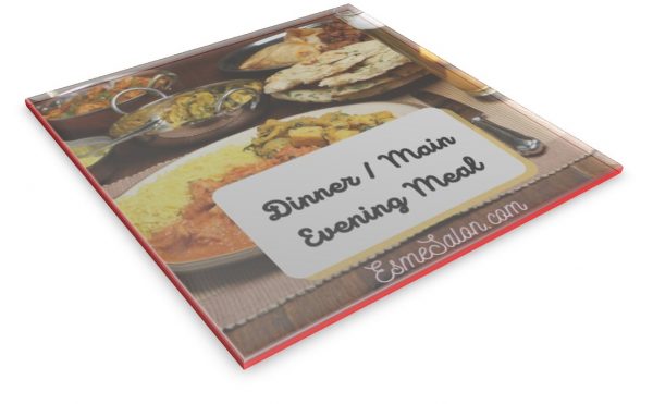 Ebook cover for DInner / Main Evening Meal