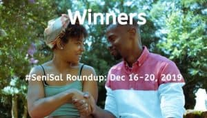 #SeniSal Roundup: Dec 16-20, 2019 Man holding woman's hands