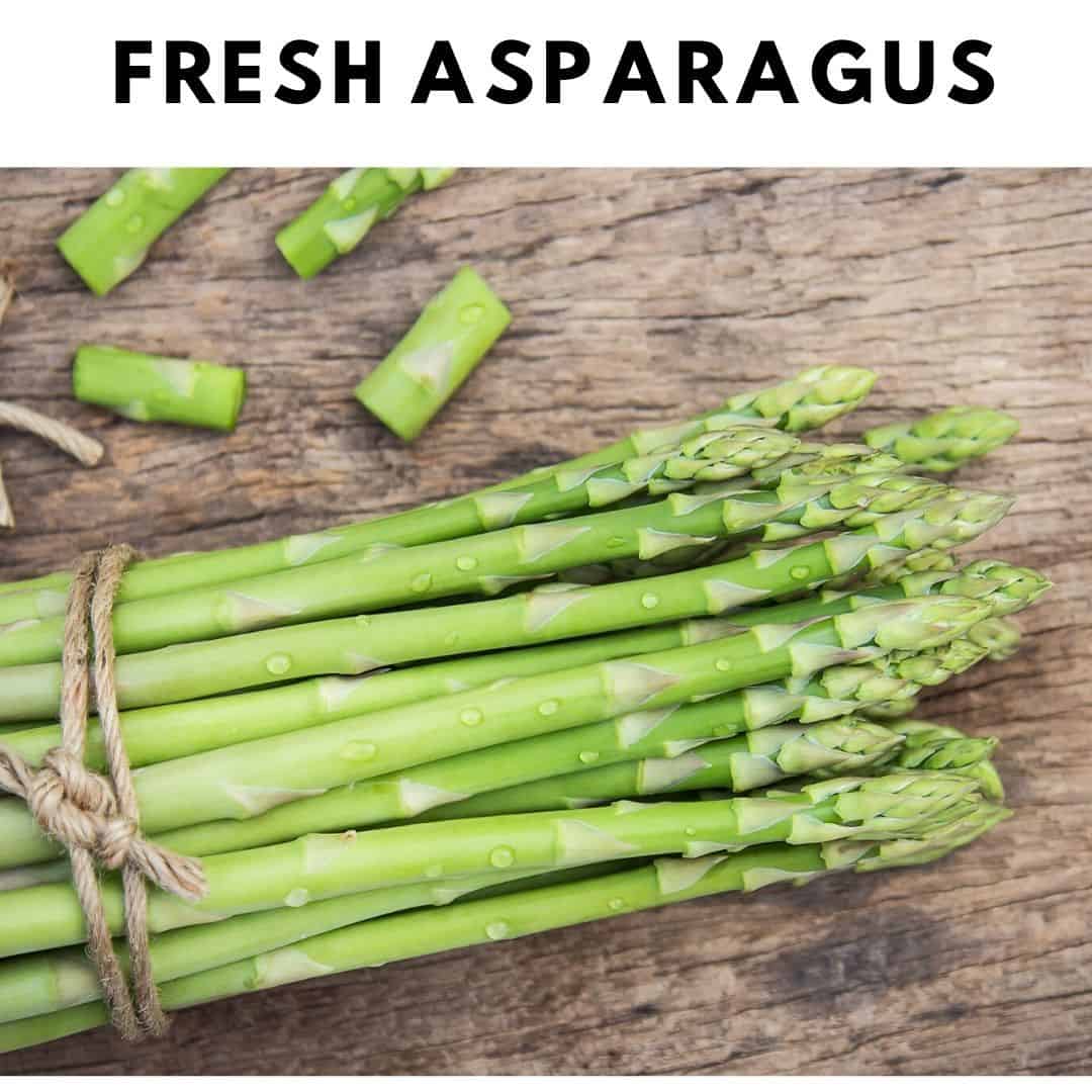 Bunch of fresh Asparagus to use as Oven Roasted Fresh Vegetables