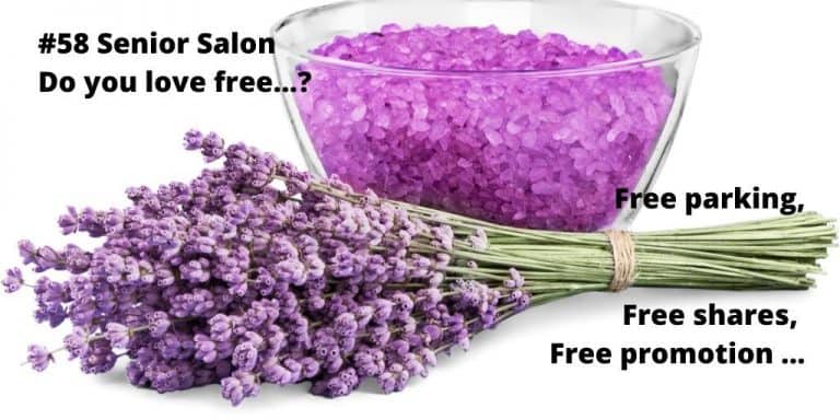 a bunch of purple lavender and purple crystals in a glass bowl