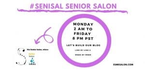 light pink circle with Senior Salon Inlinkz logo