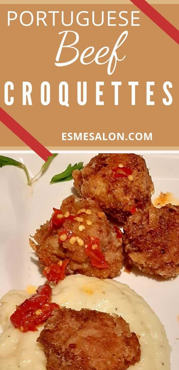 Portuguese Beef Croquettes and Skordalia • Esme Salon