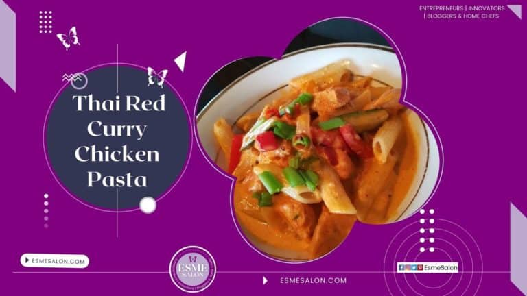 Thai Red Curry Chicken Pasta