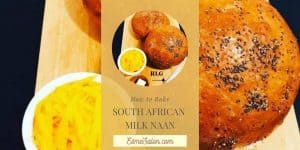 Milk Naan Rolls with poppy seed and grated cheese