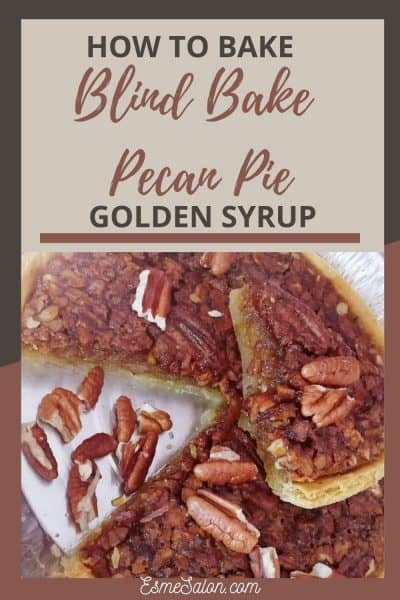 Pecan Pie with Golden syrup