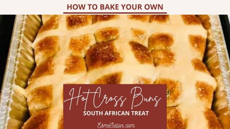 Hot cross buns with a white cross in a tinfoil container
