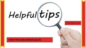 magnifying glass held over the work TIPS