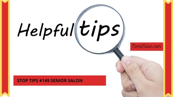 magnifying glass held over the work TIPS