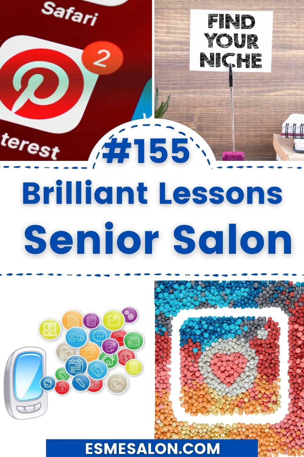 Brilliant Lessons and Strategies. Pinterest, Istagram and other Social Media