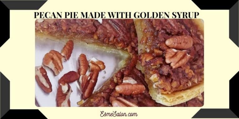 Sliced pecan pie in a tinfoil plate