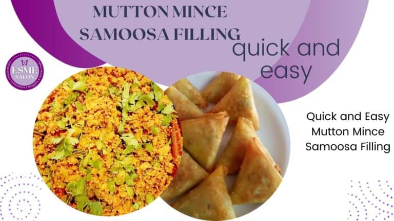 Mutton Mince Samoosa Filling