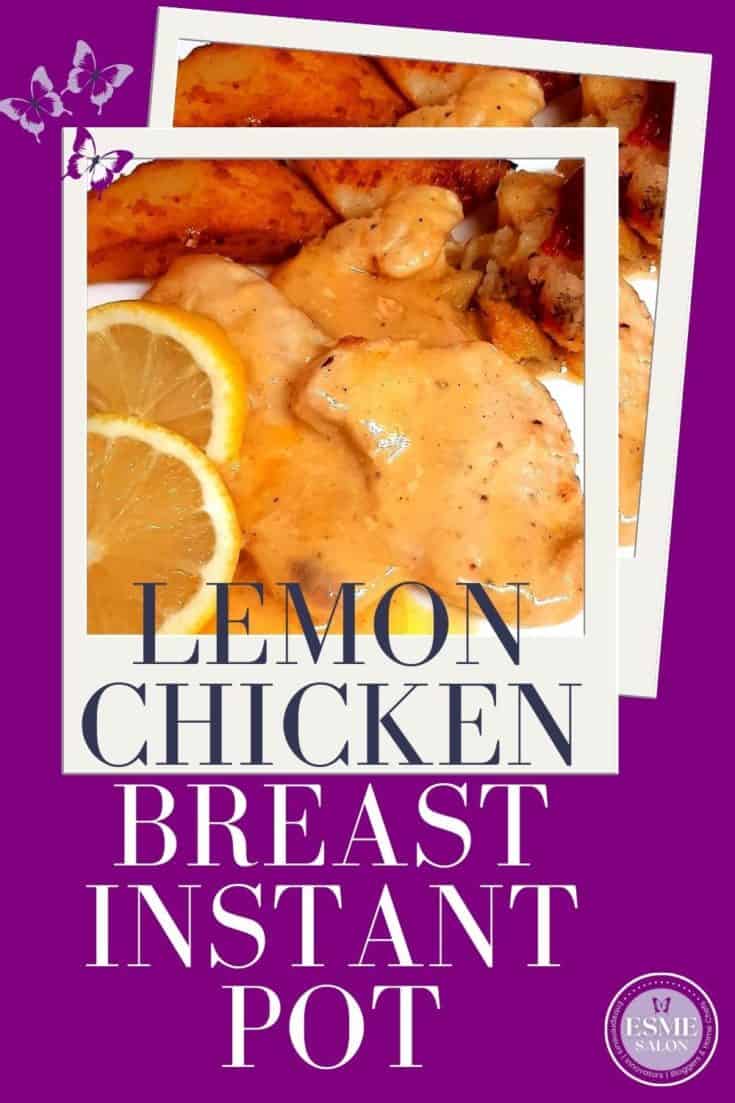 Crumbed chicken Breast with Lemon