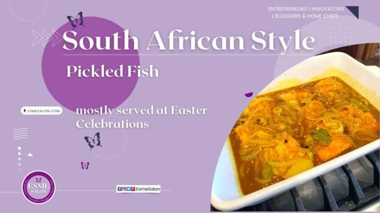 South African Style Pickled Fish