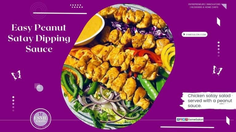 Peanut Satay Dipping Sauce