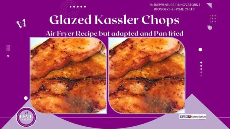 Glazed Kassler Chops these are pan-fried