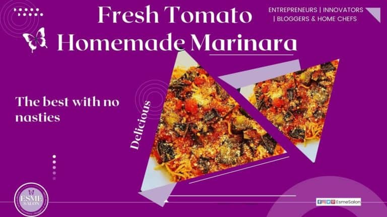 An image with Homemade Marinara/Tomato Sauce on pasta