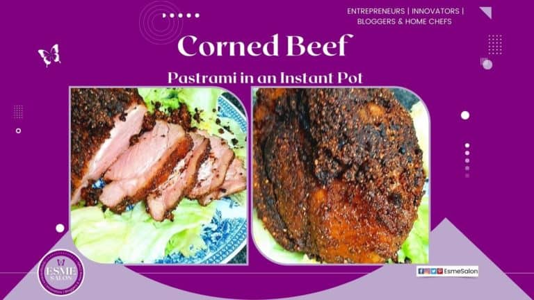 an image of sliced pastrami on a bed of lettuce