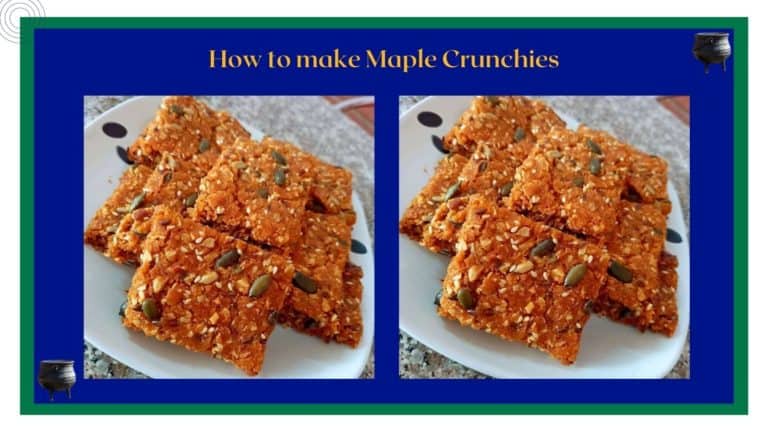 Maple Crunchies with pecans
