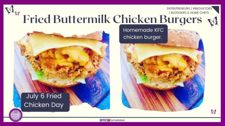 an image of a chicken burger with a fried chicken patty and cheese