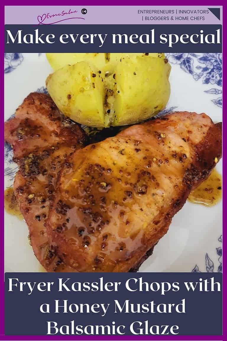 Air Fryer Kassler Chops