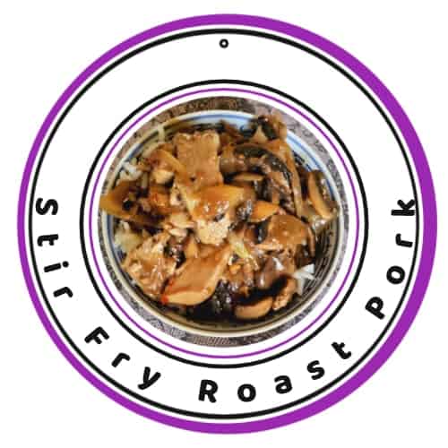 an image of a bowl of Stir Fry Roast Pork