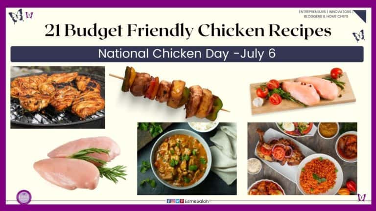 an image of various recipe dishes