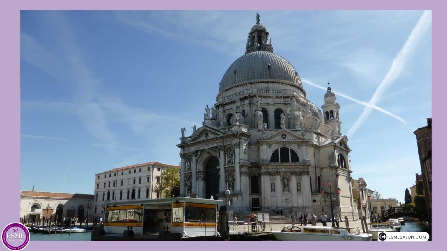 an image of Venice Waterways with majestic architecture in the background