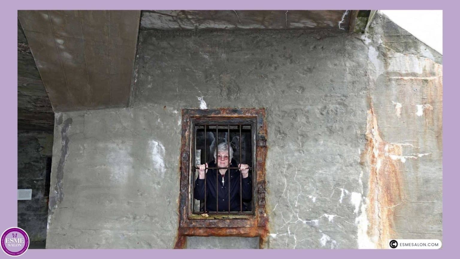 an image of Esme Behind Bars #WordlessWednesday