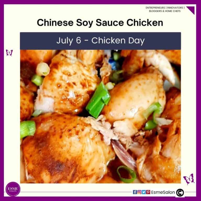 an image of Chinese Soy Sauce Chicken pieces