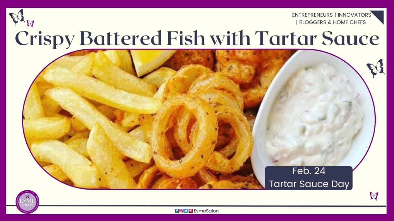 Crispy Fish and Chips (Using Soda Water)