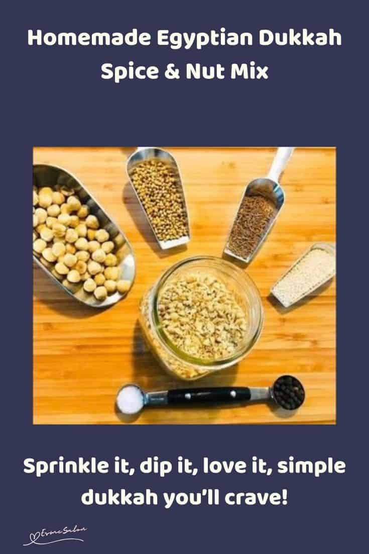 an image of Egyptian Dukkah spices and blend