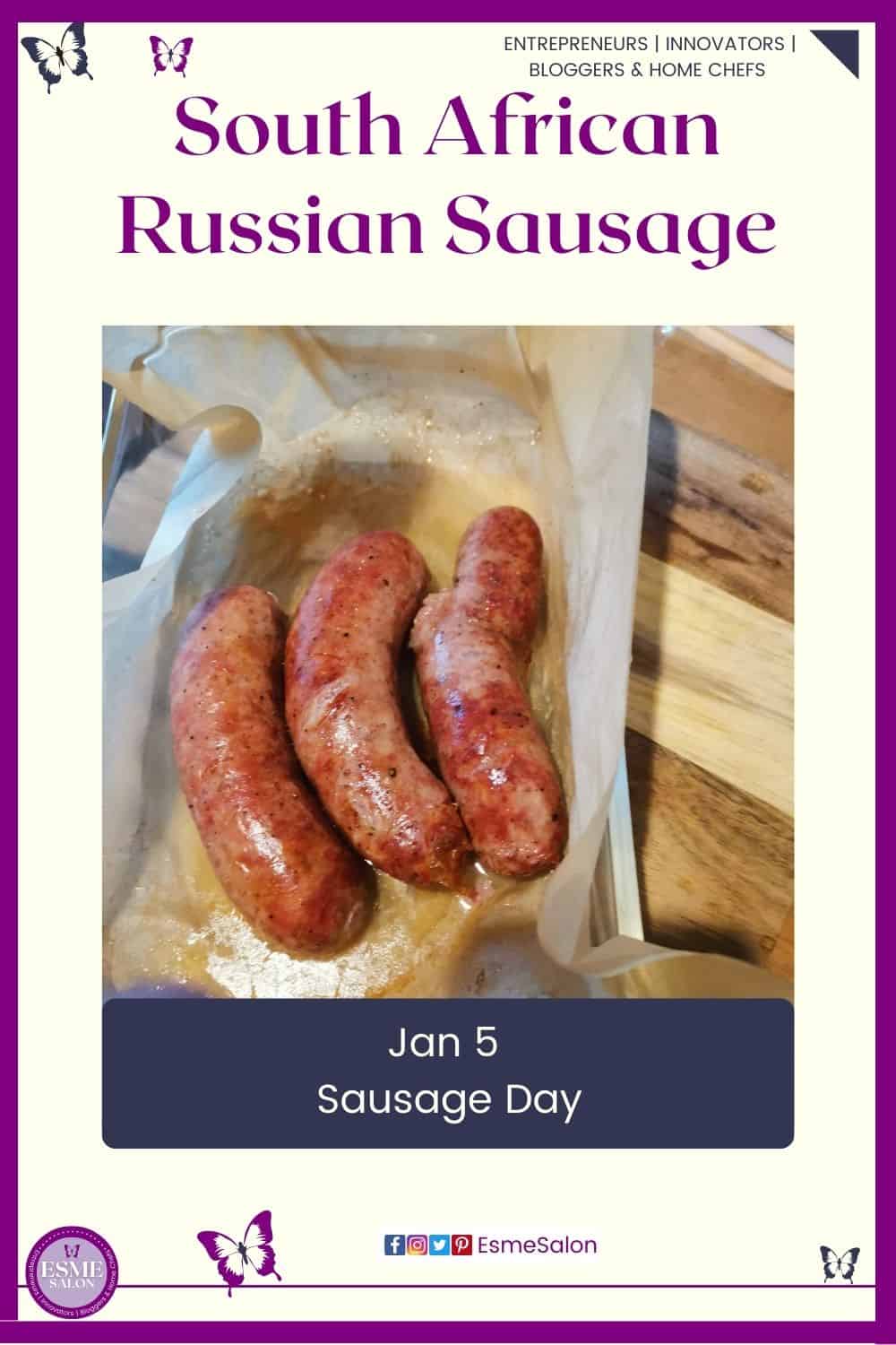 an image of South African Russian Sausages
