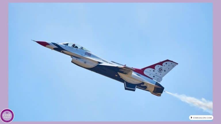 an image of a F16 high in the sky