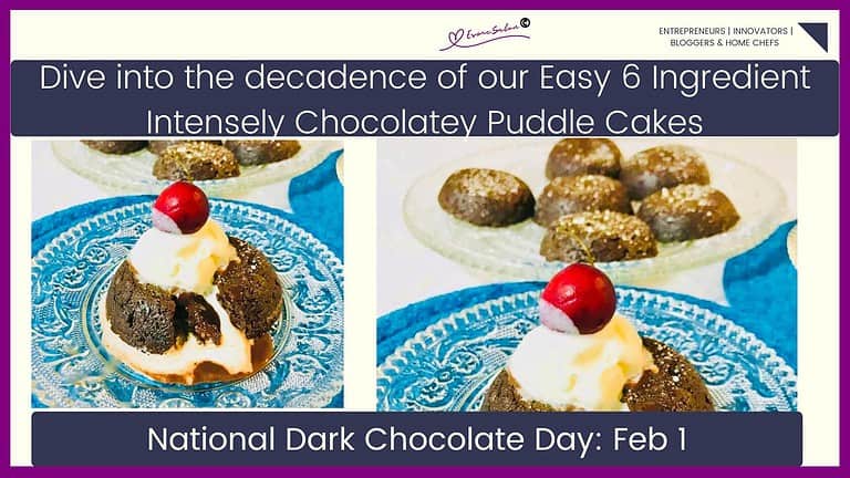 an image of Intensely Chocolatey Puddle Cakes