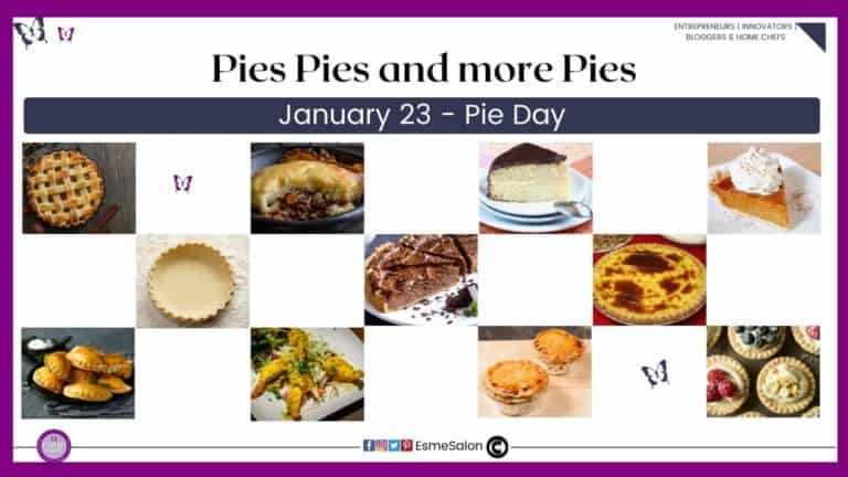 an image, collage, of savory, sweet and pie crusts