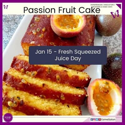 Passion Fruit Cake