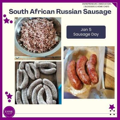 South African Russian Sausage
