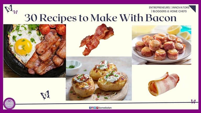 an image of bacon and potato with bacon