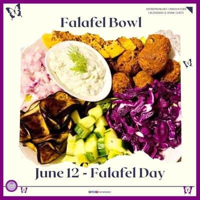 an image of a Meze falafel bowl