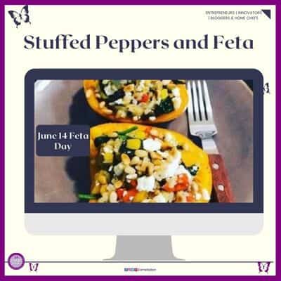 an image of Stuffed Peppers and Feta