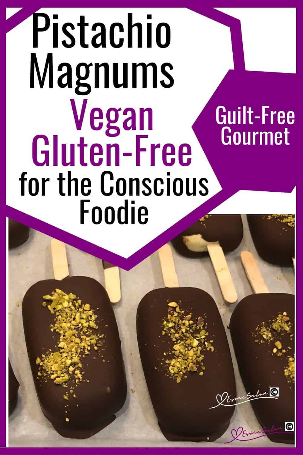 images of Pistachio Magnums Vegan Gluten-Free