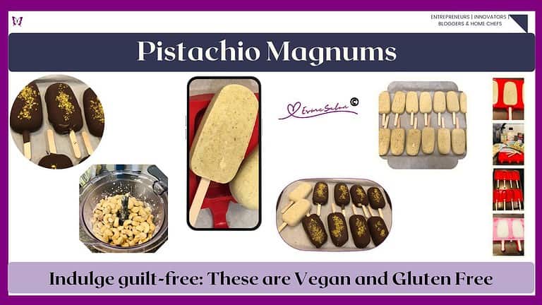 images of Pistachio Magnums Vegan Gluten-Free