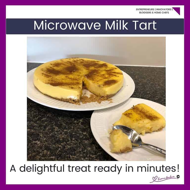 an image of an Microwave Milk Tart
