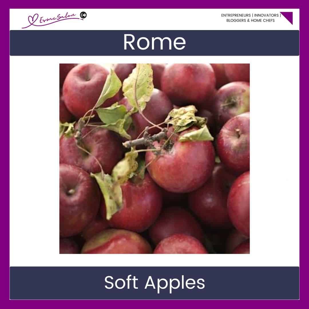 an image of a bunch of Rome Apples