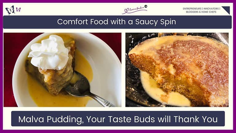 an image of Malva Pudding with a Sauce Twist