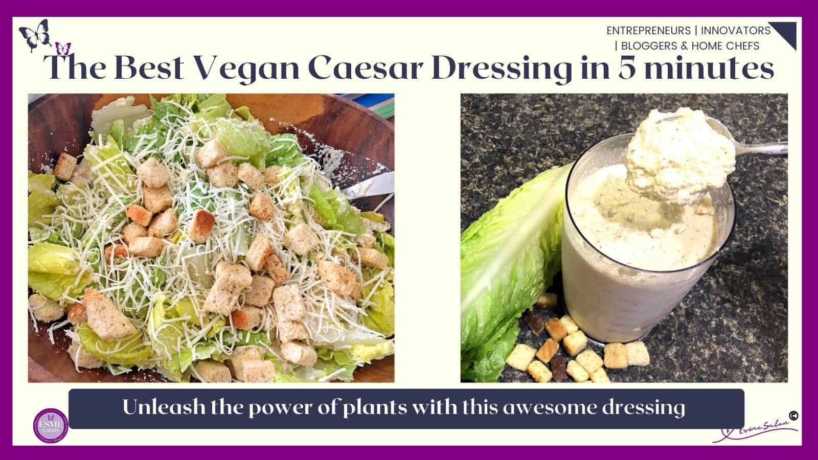 An image of Vegan Caesar Dressing in 5 minutes