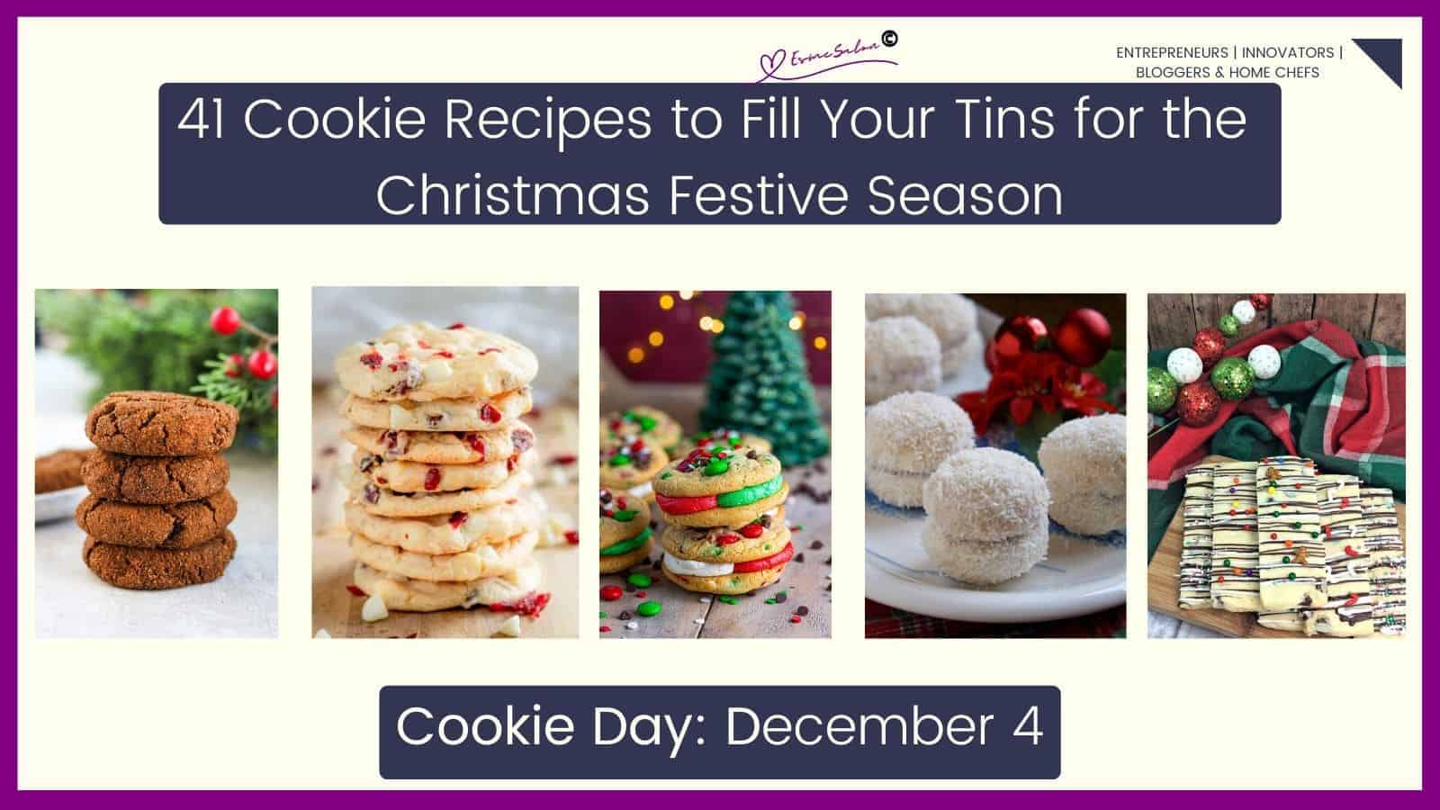 41 Cookie Recipes to Fill Your Tins