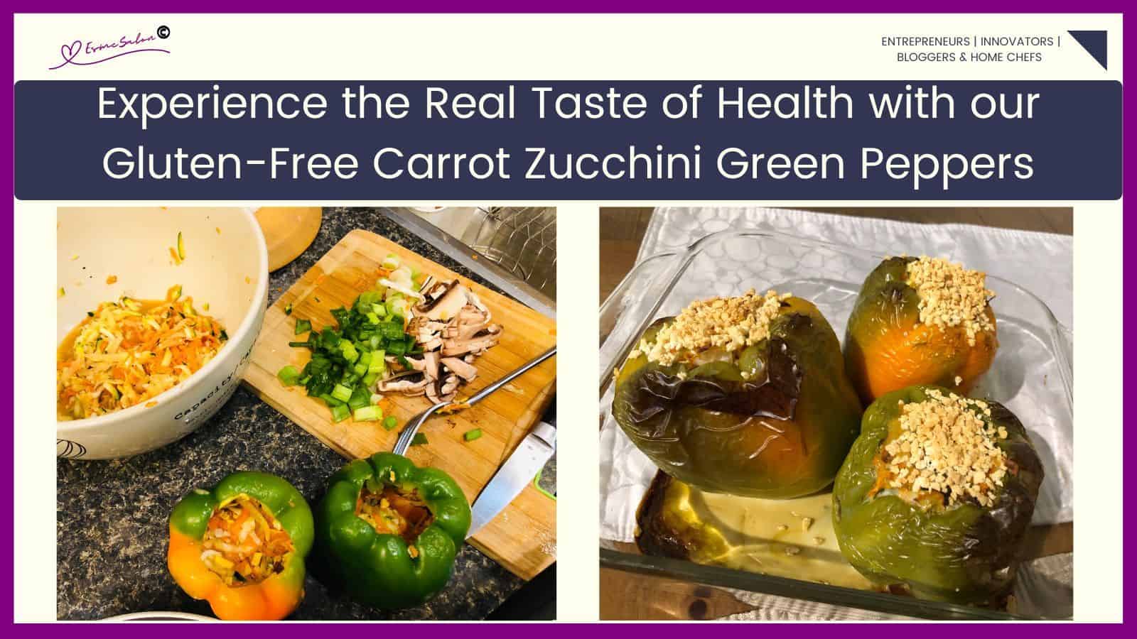an image of Gluten-Free Carrot Zucchini Green Pepper Cups