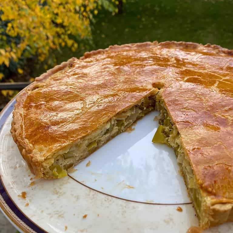 French Leek Pie (Flamiche)