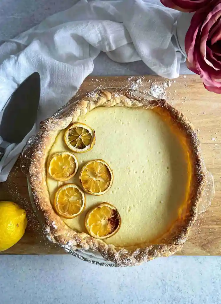 Italian Lemon Ricotta Pie